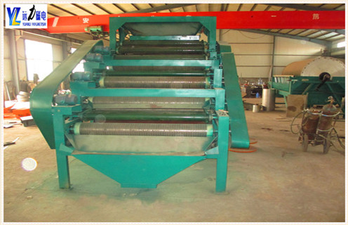 錳礦水選磁選機(jī)，海東錳礦水選磁選機(jī)_合理選購(gòu)山西磁性物干式磁選機(jī)_遠(yuǎn)力磁電生產(chǎn)廠家