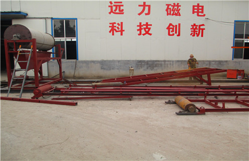 干式磁選機，干式磁選機配置成單獨的結(jié)構(gòu)化_小型鐵礦石干式磁選機配置成單獨的結(jié)構(gòu)化_工作原理 _選礦流程 