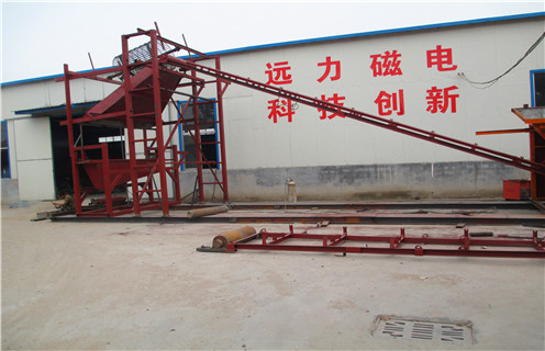 干式磁選機(jī)，上海CTG-7522干選磁選機(jī)_小型鐵礦石上海CTG-7522干選磁選機(jī)_工作原理 _選礦流程