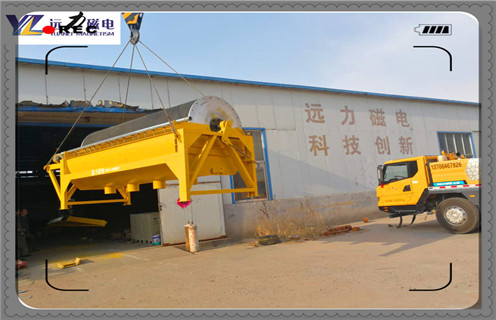 永磁磁選機，遠力永磁磁選機走在夢想之前!結(jié)構(gòu)圖_遠力為您講述永磁磁選機走在夢想之前!！磁場分布圖