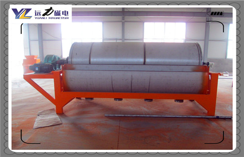 永磁筒式磁選機(jī)，CTB-618長(zhǎng)沙永磁筒式磁選機(jī)_磁鐵如何分布_CTB-618長(zhǎng)沙永磁筒式磁選機(jī)不吸鐵如何處理