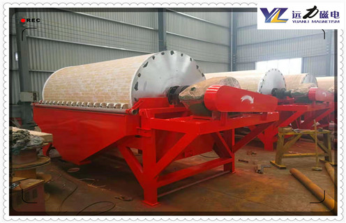 永磁磁選機(jī)，寧波干式永磁筒式磁選機(jī)_遠(yuǎn)力為您講述寧波干式永磁筒式磁選機(jī)磁場(chǎng)分布圖