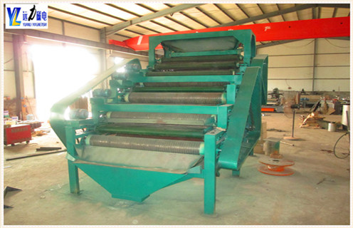 錳礦水選磁選機，河南安陽錳礦水選磁選機_推薦合適廠家皮帶及工作原理_河南安陽錳礦水選磁選機生產(chǎn)廠家 