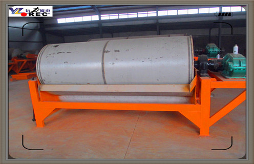 永磁干選磁選機，安徽永磁干選磁選機_遠力安徽永磁干選磁選機批發(fā)生產(chǎn)廠家的結(jié)構(gòu)磁場分布圖