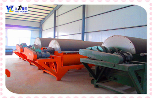 永磁濕式磁選機(jī)，四川永磁濕式磁選機(jī)_遠(yuǎn)力四川永磁濕式磁選機(jī)的結(jié)構(gòu)磁場(chǎng)分布圖 
