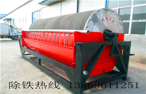 永磁筒式磁選機(jī)，浙江CTB-1230永磁筒式磁選機(jī)生產(chǎn)廠家_遠(yuǎn)力浙江CTB-1230永磁筒式磁選機(jī)生產(chǎn)廠家結(jié)構(gòu)批發(fā)的結(jié)構(gòu)磁場分布圖